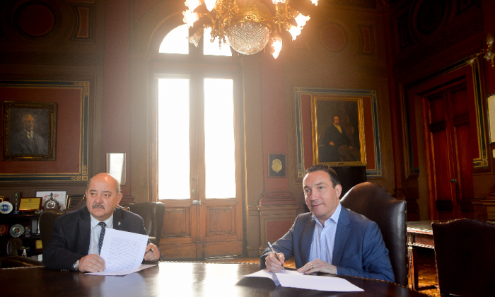 F. Varela: El Municipio y la Universidad Nacional de La Plata formalizaron un convenio de cooperación